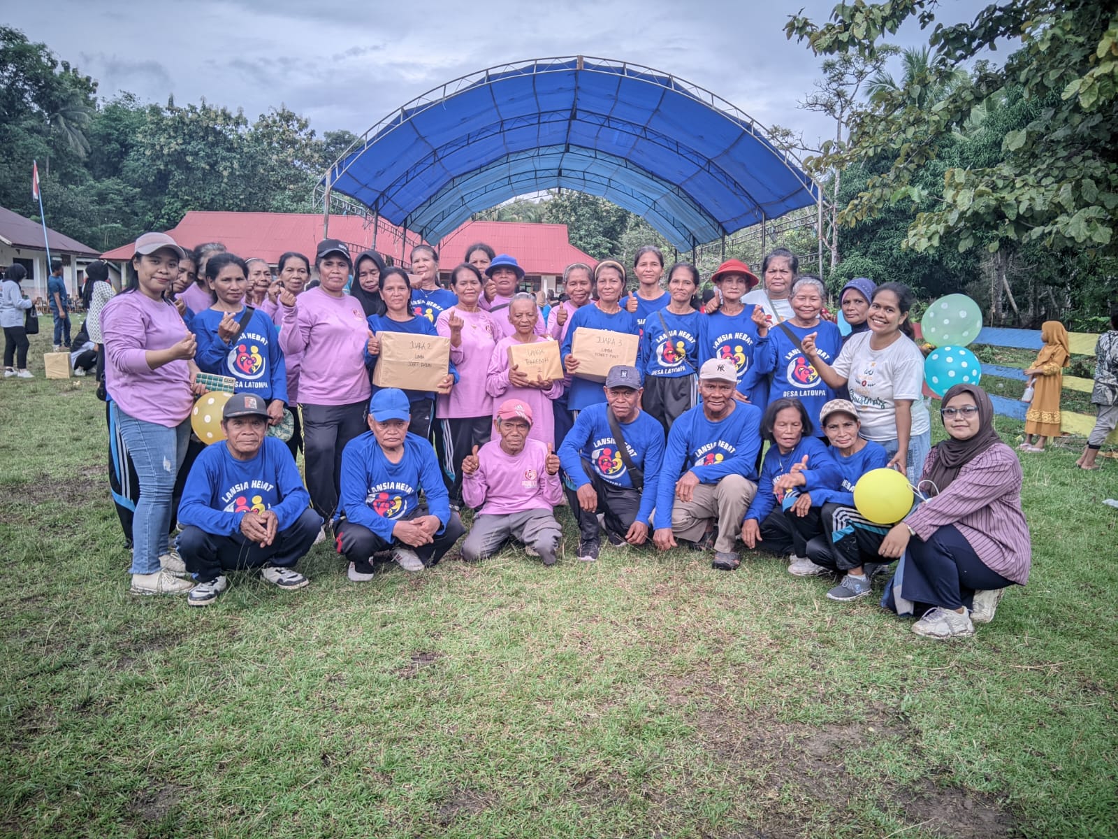Sehat Bersama di Usia Senja,Lansia Bugar, Senyum Memancar. 
